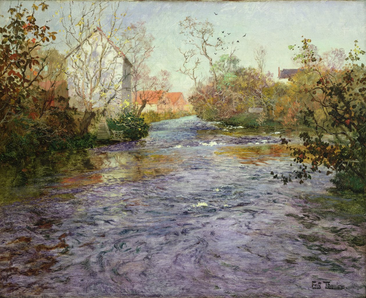 Onbekend beeld door Frits Thaulow