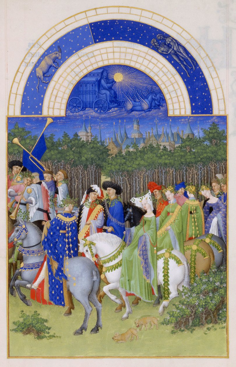 Très Riches Heures du duc de Berry door Frères Limbourg