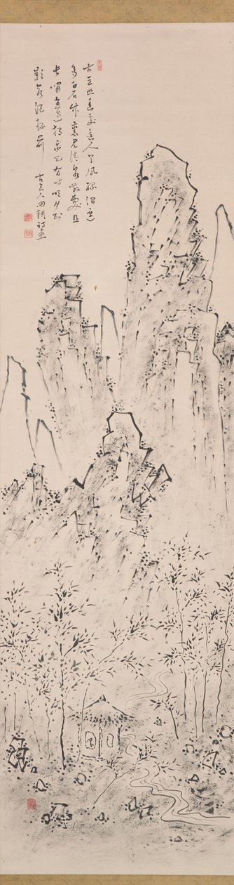 Landschap door Fukuda Kodojin