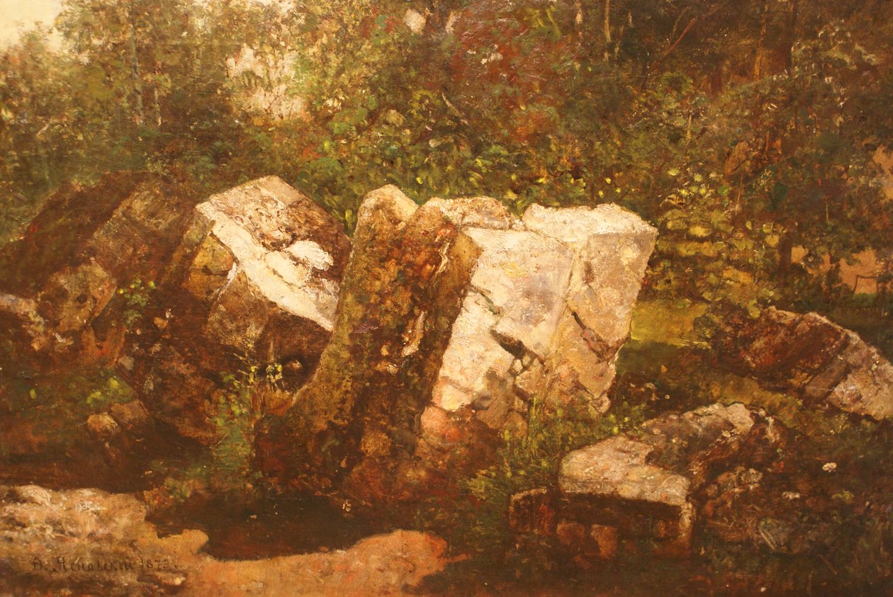 Stenen door Fyodor Yasnouski