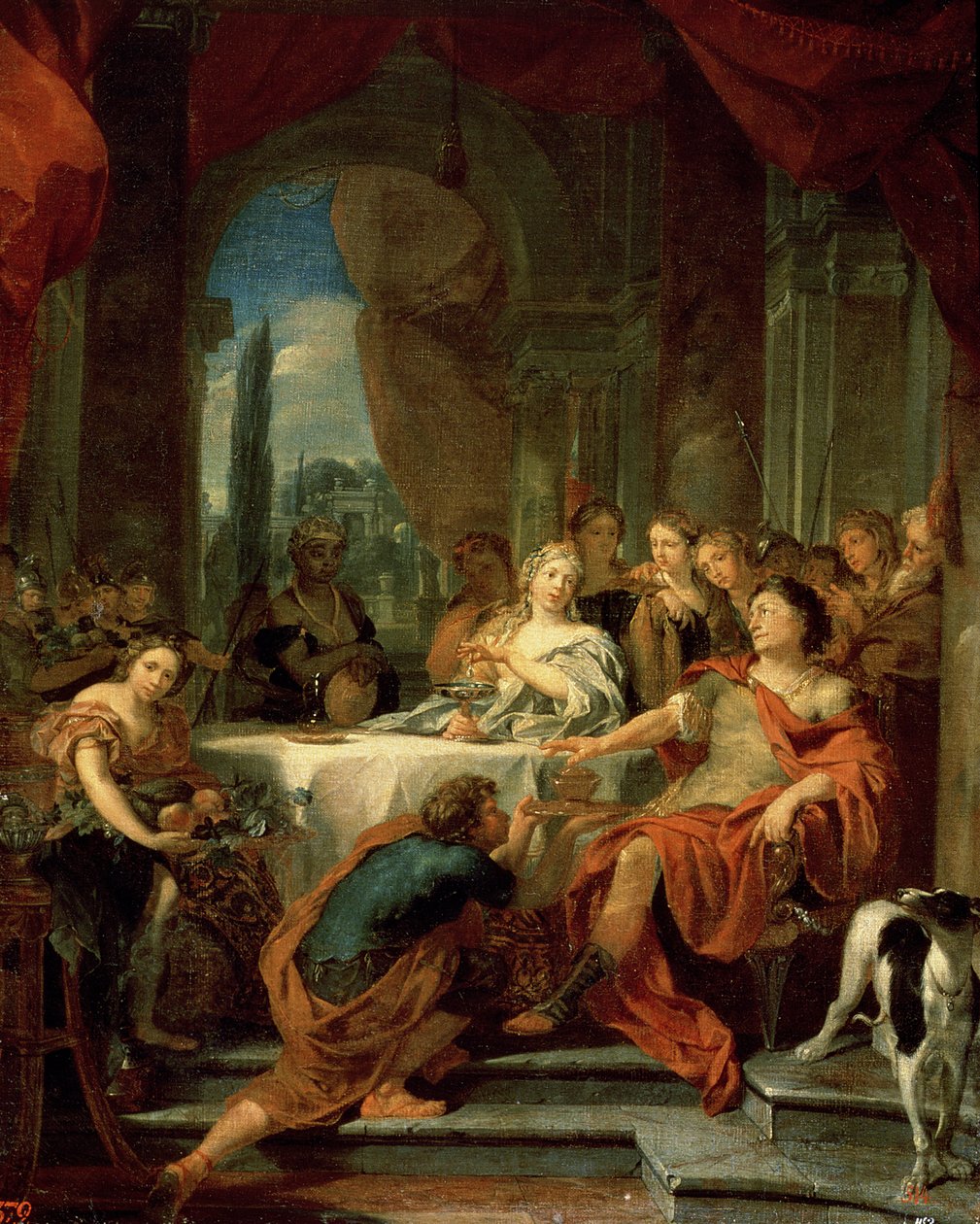 Antonius en Cleopatra door G. Lerouisse