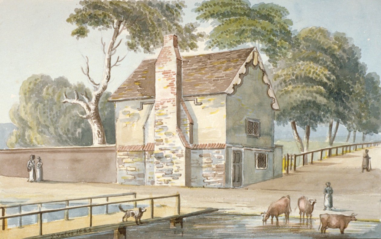 Een armenhuis in Carshalton, Surrey door G Yates