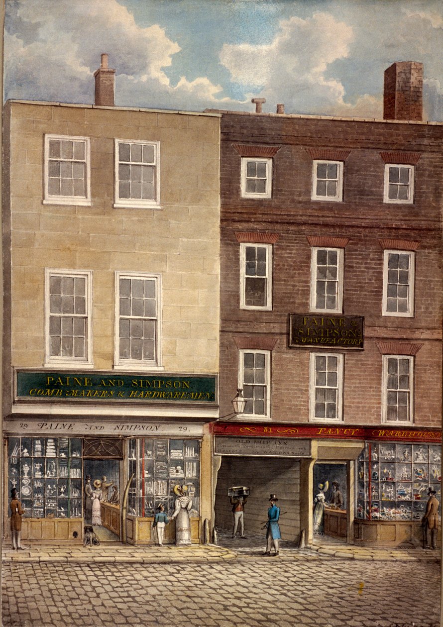 Borough High Street, Londen, 1830 door G Yates
