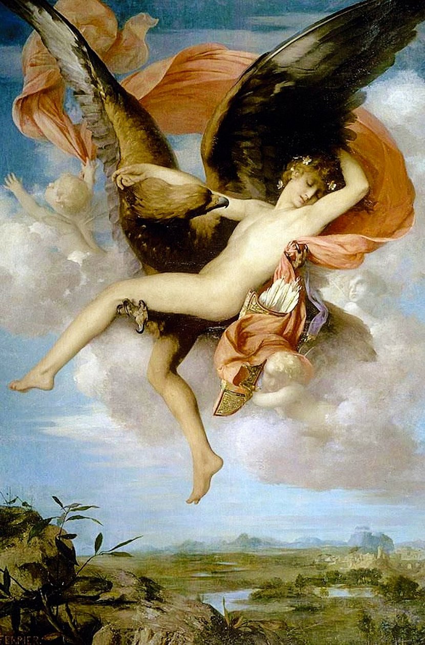 Ganymedes door Gabriel Ferrier
