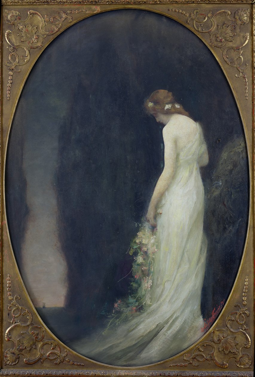 Avond, 1911 door Gabriel Joseph Marie Augustin Ferrier