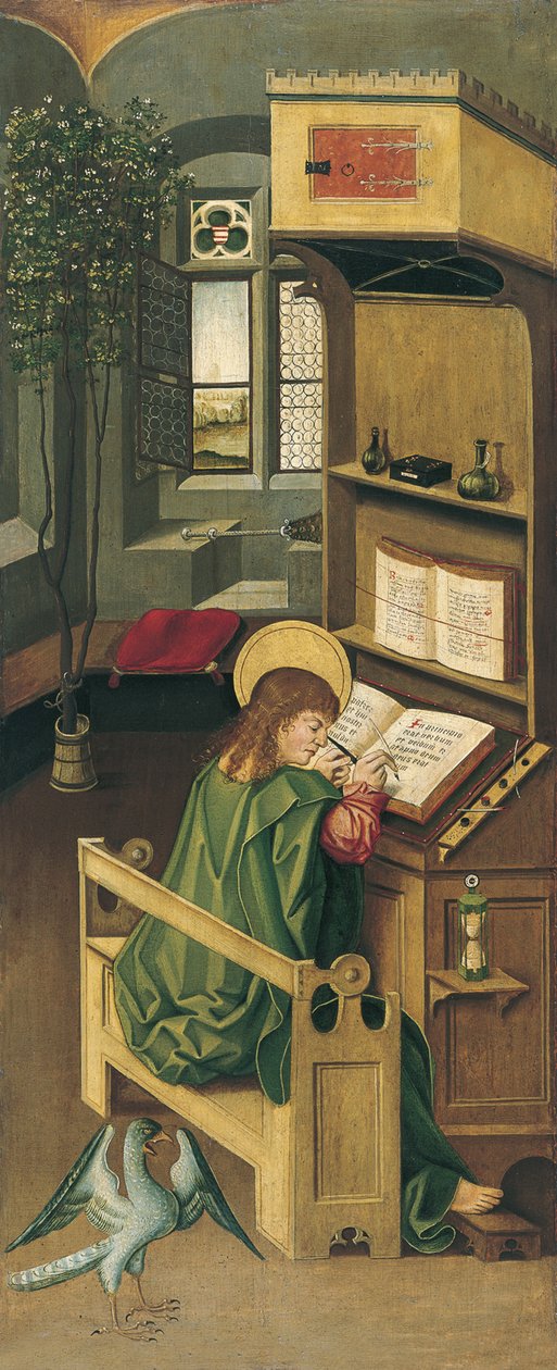 Sint Jan de Evangelist, 1478 door Gabriel Mälesskircher