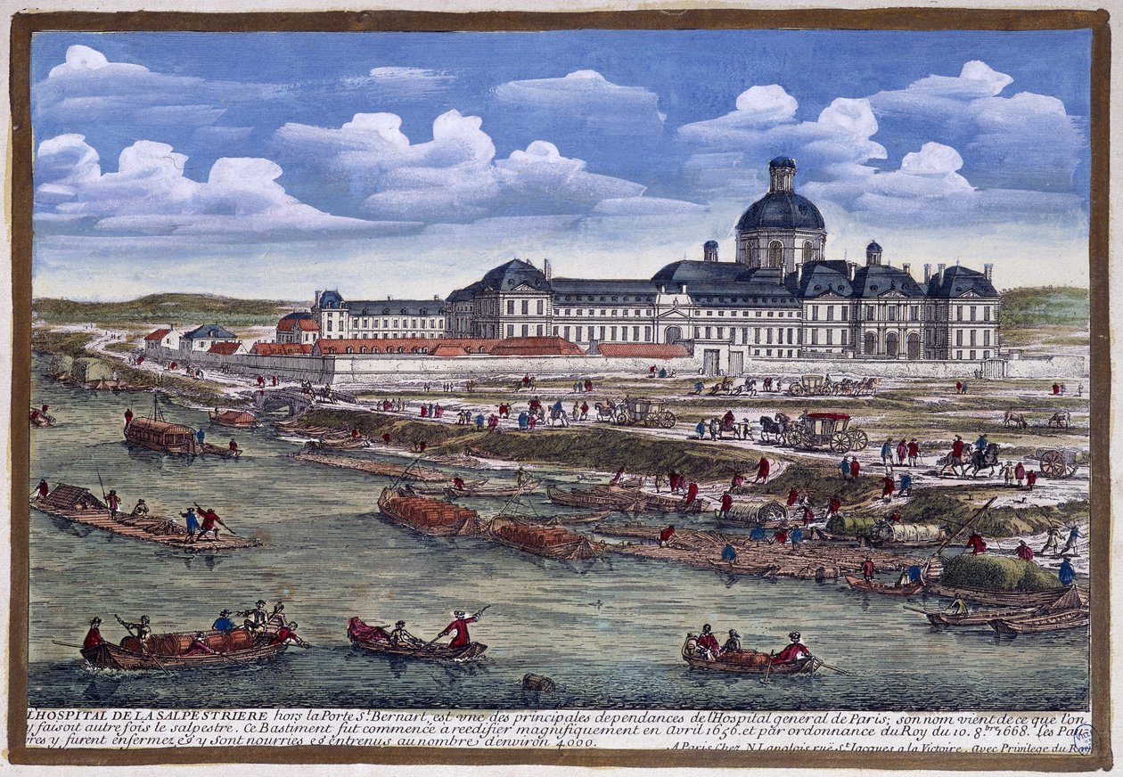 Hôpital de la Salpêtrière door Gabriel Perelle