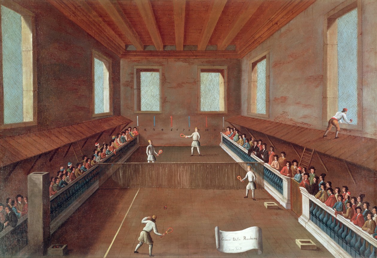 Spel van rackets door Gabriele Bella