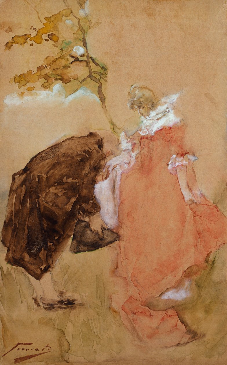 Kus door Gaetano Previati