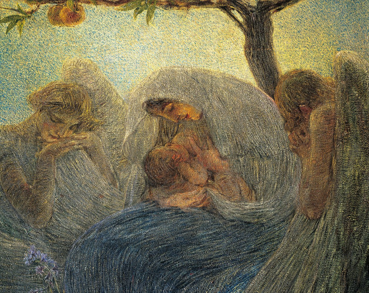 Moederschap door Gaetano Previati