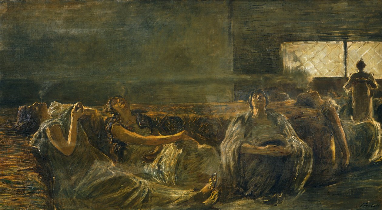 Opiumrokers door Gaetano Previati
