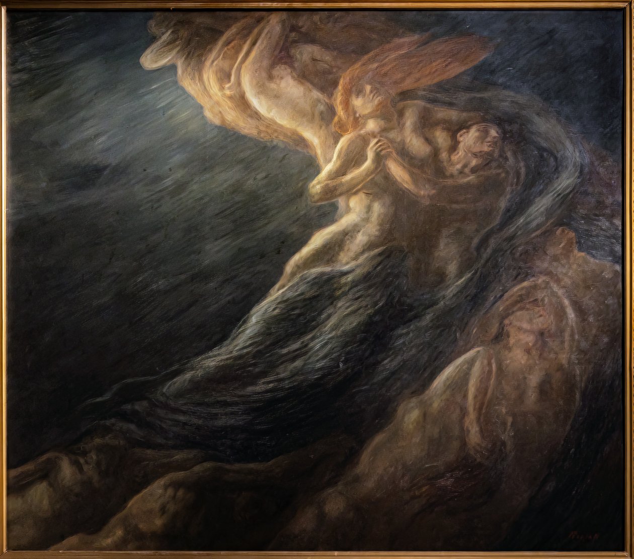 Paolo en Francesca door Gaetano Previati