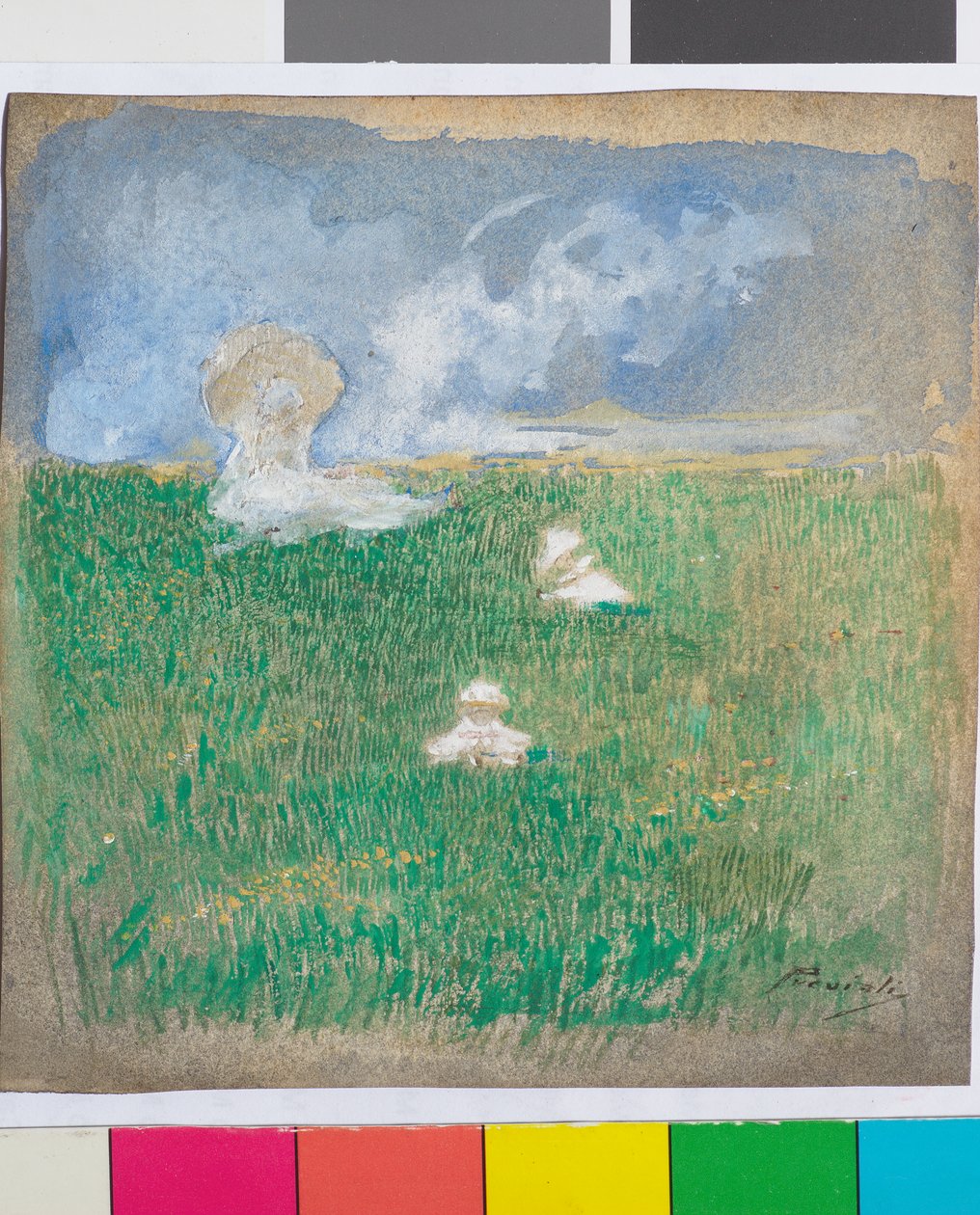 Vrede, c.1901 door Gaetano Previati