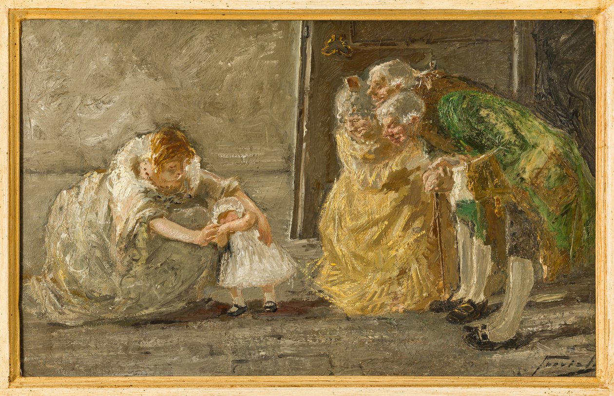 Scène door Gaetano Previati
