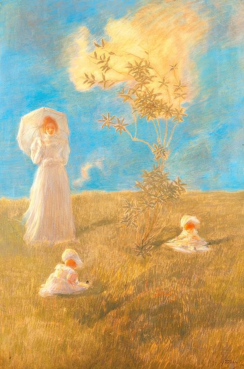 De stilte door Gaetano Previati