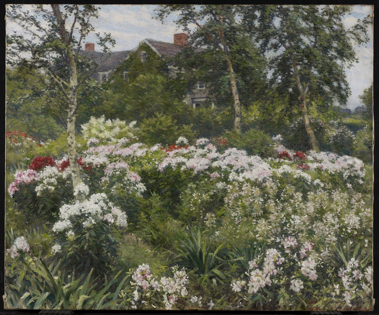 Een tuin, 1911 door Gaines Ruger Donoho