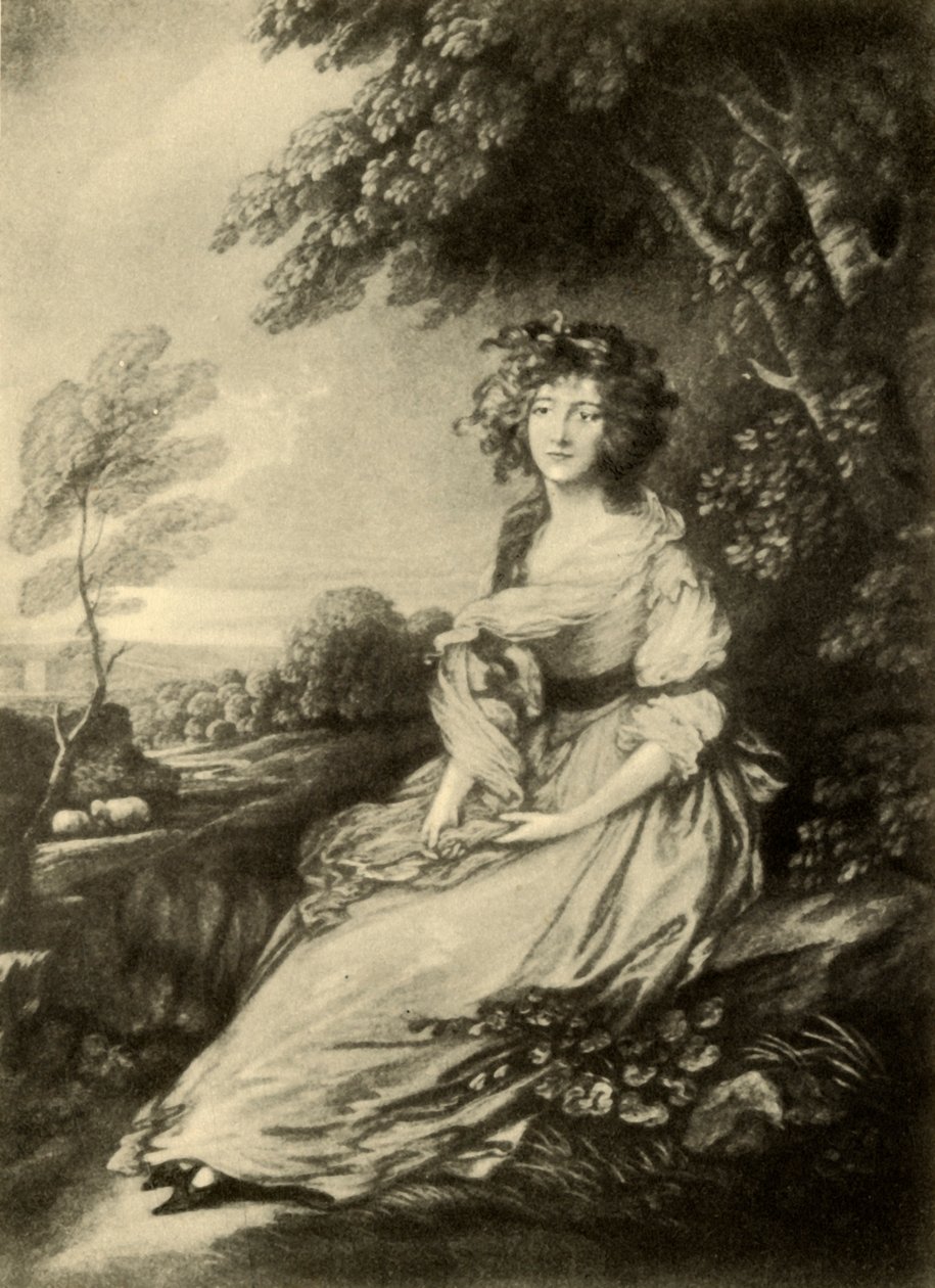 Mevrouw Sheridan door Gainsborough Dupont