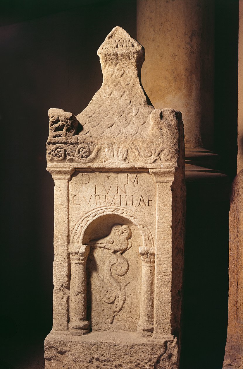 Grafsteen door Gallo Roman Gallo Roman