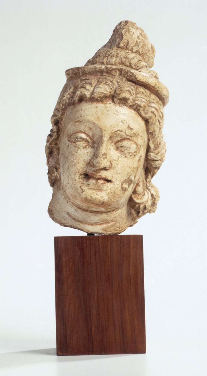 Bodhisattva, Kushan-dynastie, 100-400 door Gandhara School