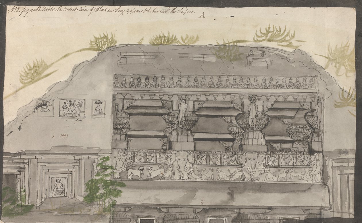 Jagannatha Sabha door Gangaram Chintaman Tambat
