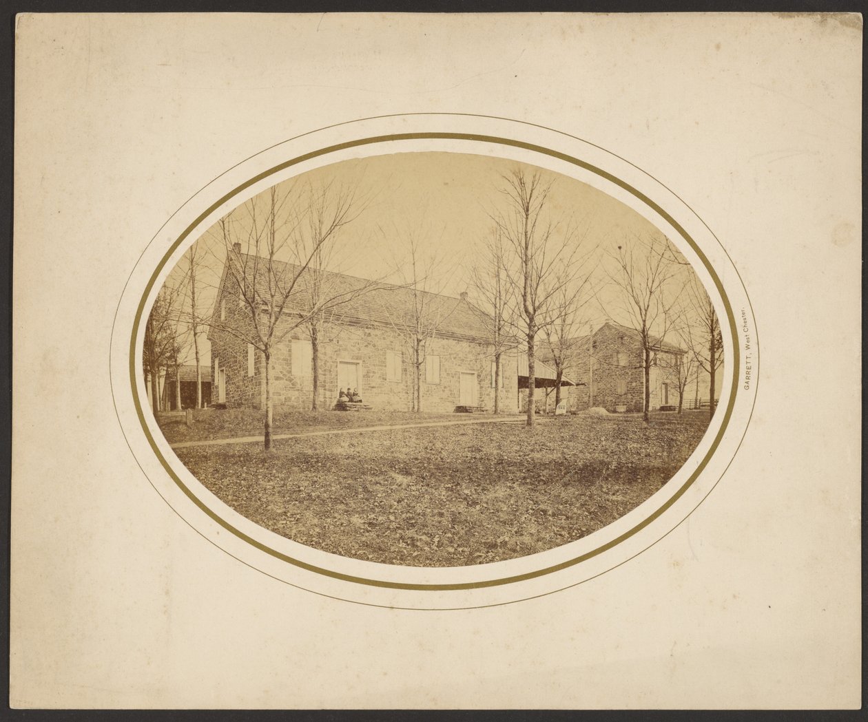 [Bakstenen gebouwen]. door Garrett