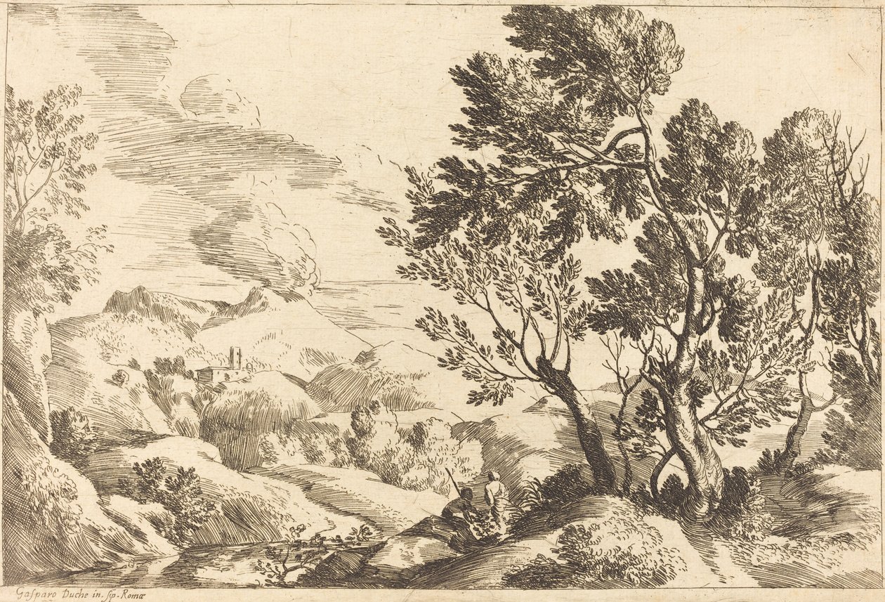 Romeins Landschap door Gaspard Dughet