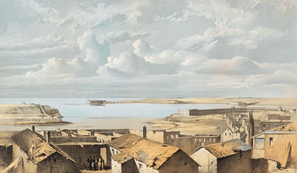 Forten, Sebastopol door Gaspard Le Marchant Tupper