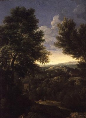 Sabijnse Heuvels door Gaspard Poussin Dughet