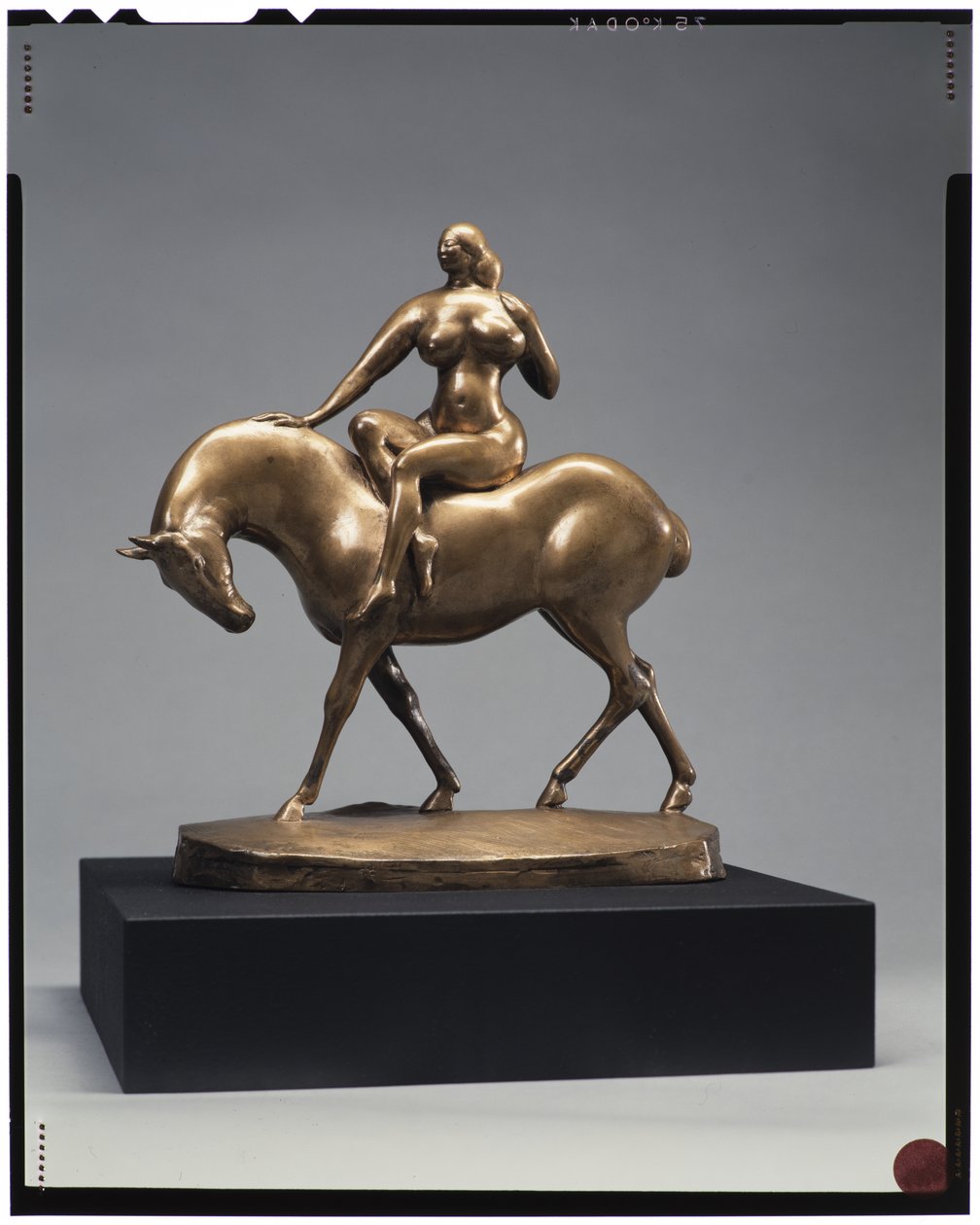 Ruiter, 1918 (gegoten 1931) door Gaston Lachaise