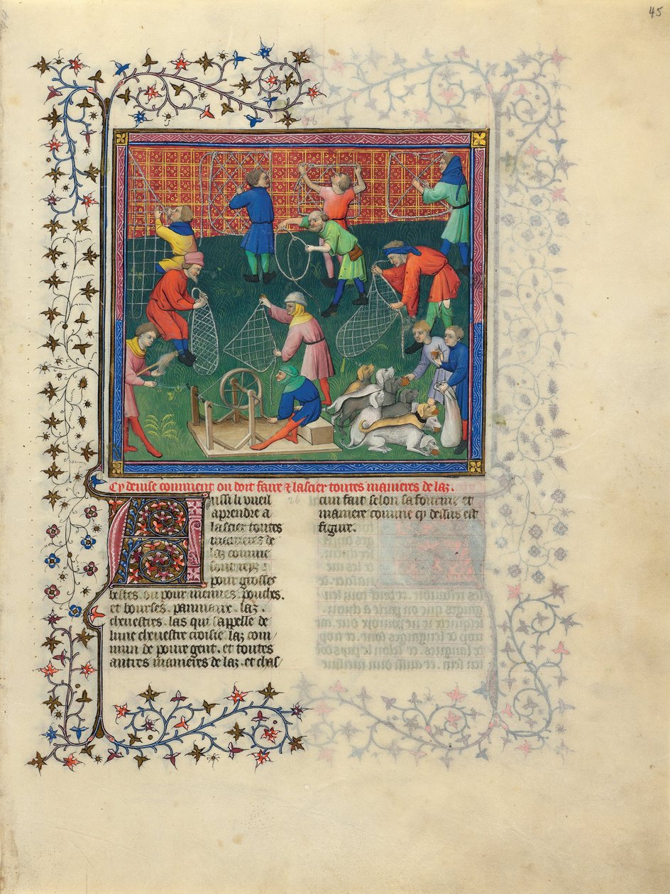 Boek van de jacht door Gaston Phoebus