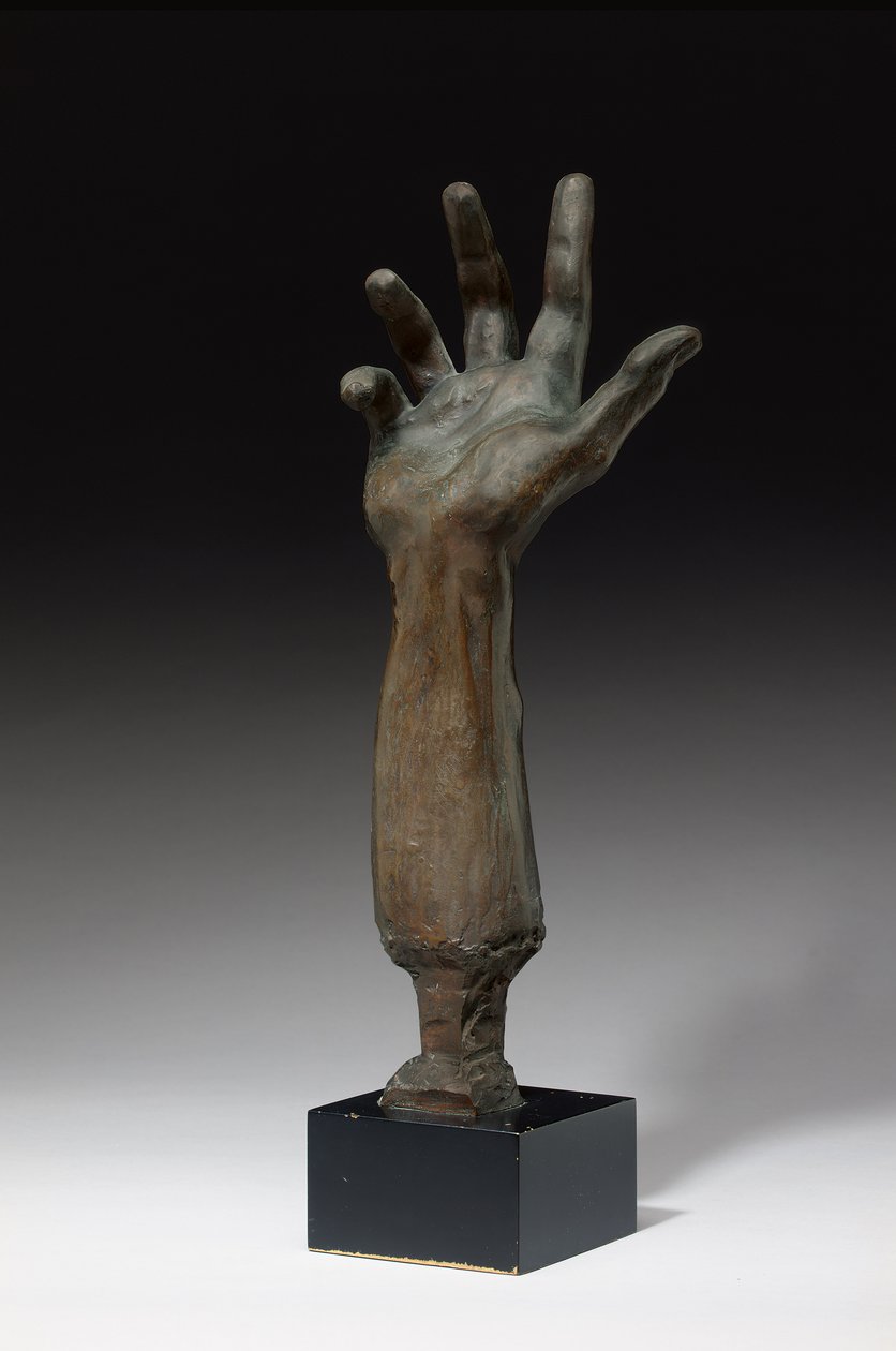 Hand van een pianist (Richard Buhlig) door Gaston Lachaise