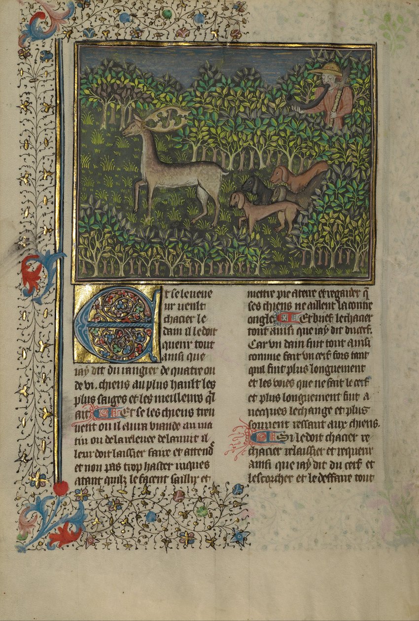 Boek van de Jacht door Gaston Phébus