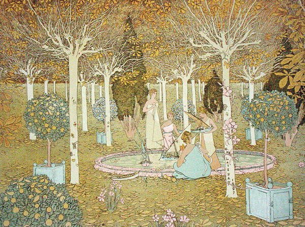 In het Park door Gaston de Latenay