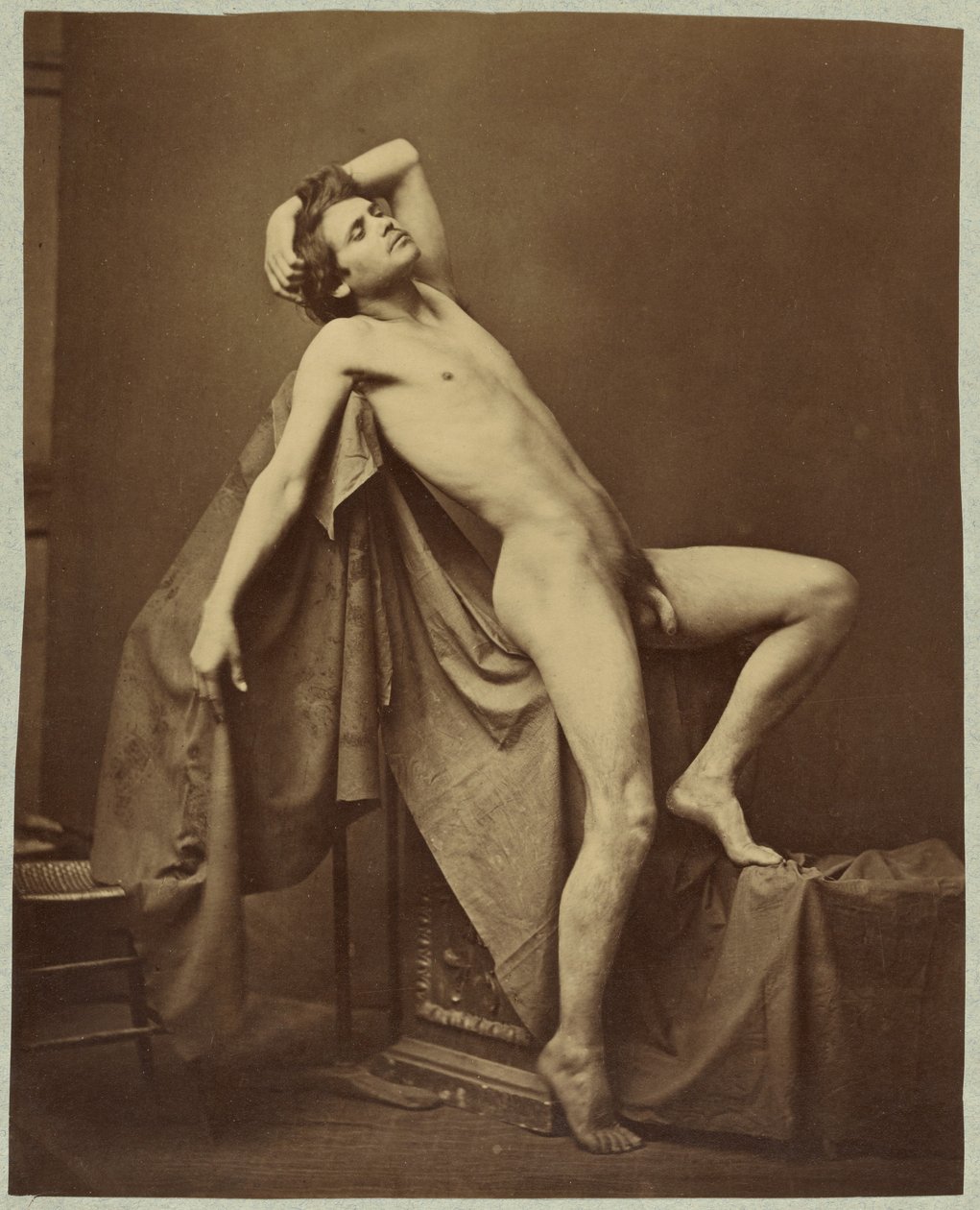 Mannelijke figuur in rust door Gaudenzio Marconi
