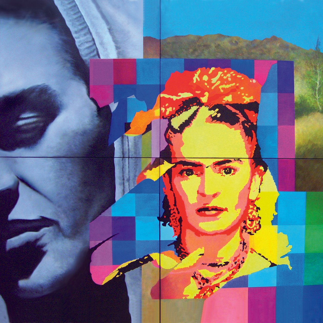 Hommage aan Frida Kahlo door Geert Bordich