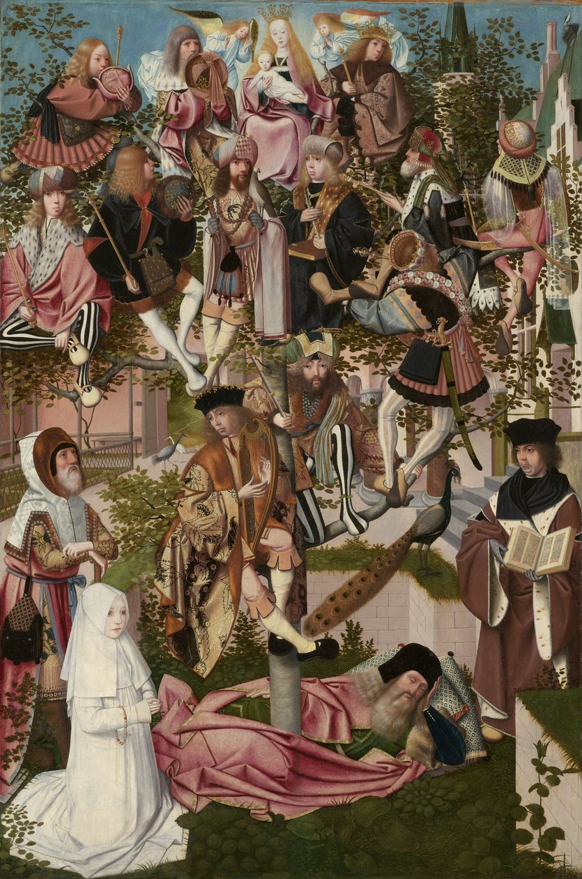 De boom van Jesse, ca. 1500 door Geertgen Tot sint Jans