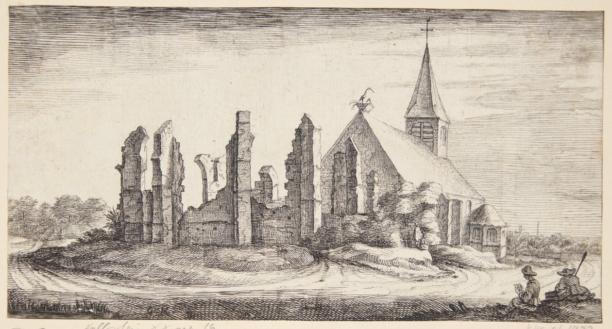 De Kerk in Sloten door Geertruyt Roghman