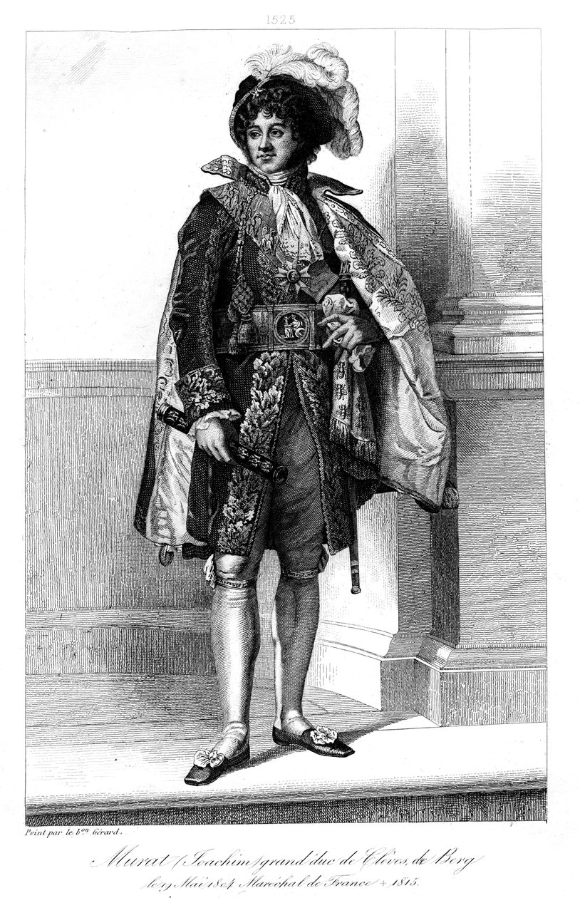 Joachim Murat 1767-1815, Maarschalk van Frankrijk, 1839 door Geille