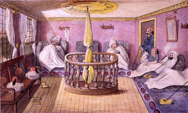 Siësta in Constantinopel door General E.W. Wray