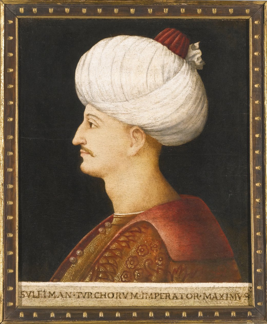 Sultan Suleiman I de Prachtige, ca. 1520 door Gentile Bellini
