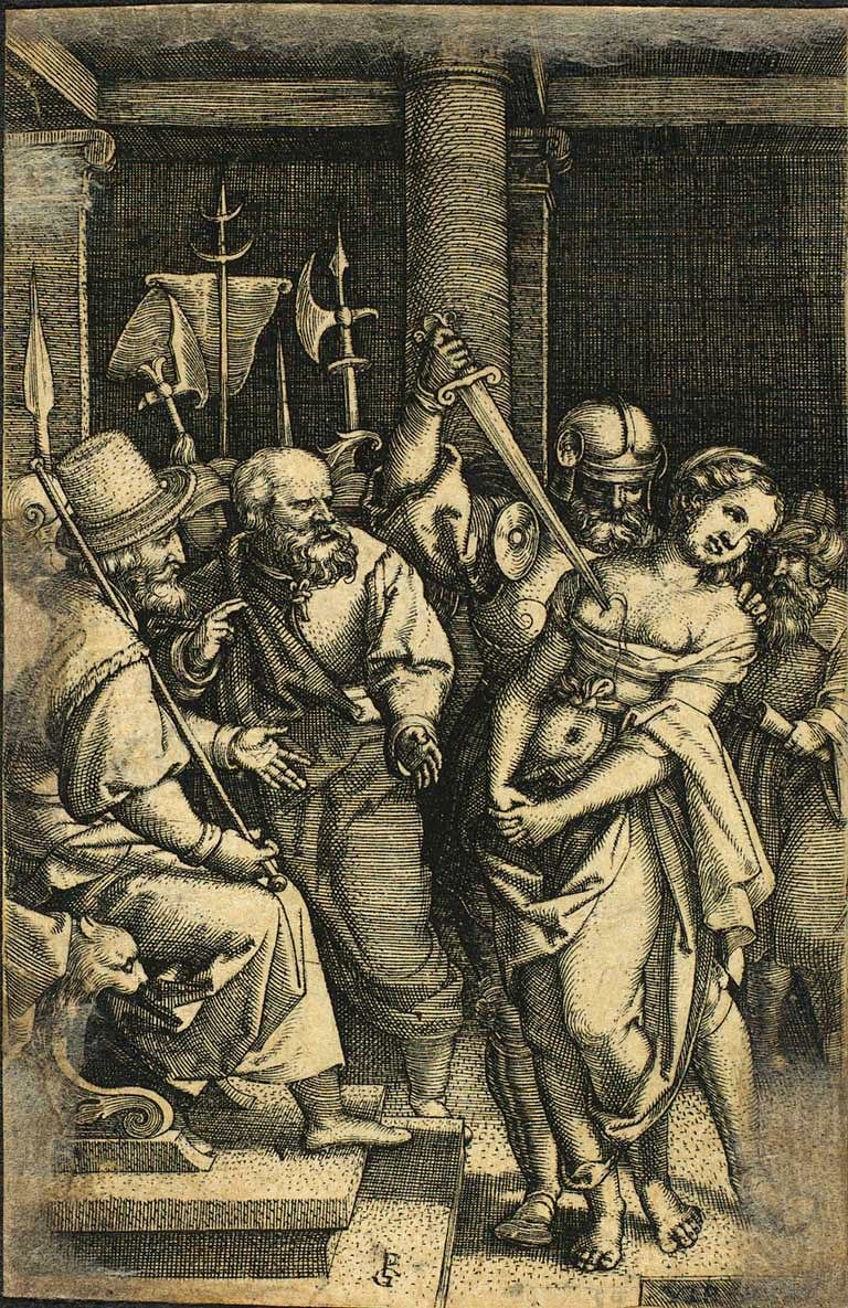 Virginia door Georg Pencz