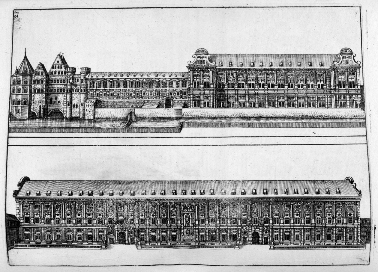 Kasteeldesign, 1664 door Georg Andreas Bockler