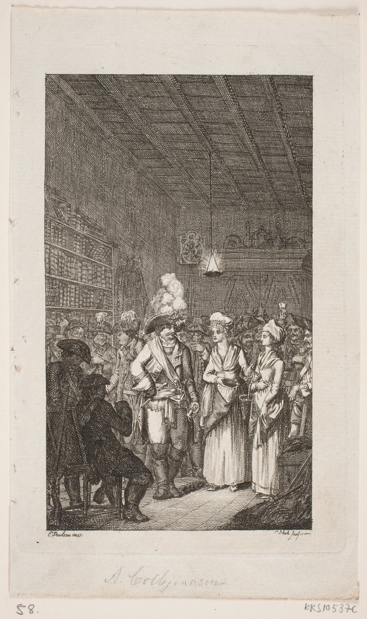 A. Colbjørnsen door Georg Christian Schule