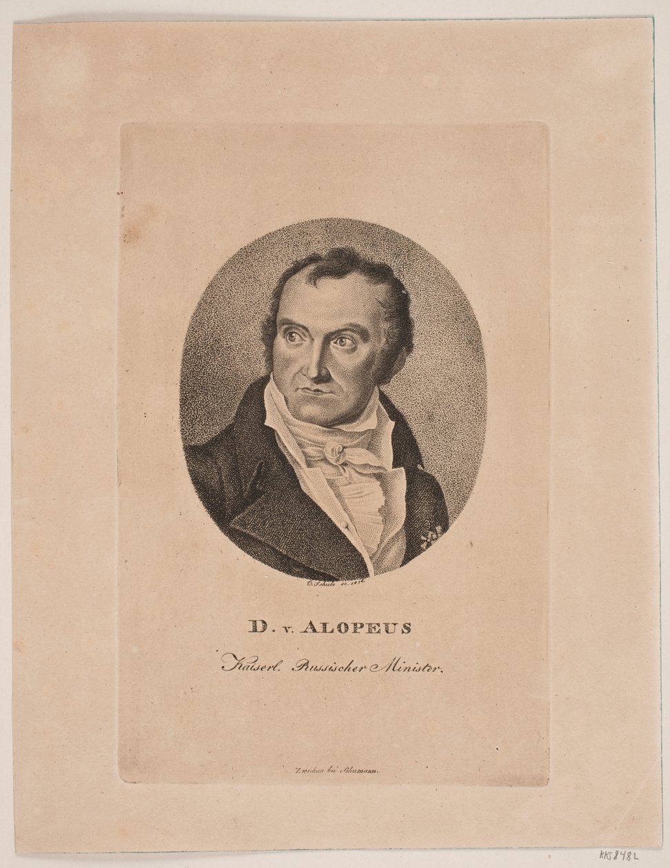 David Alopeus door Georg Christian Schule