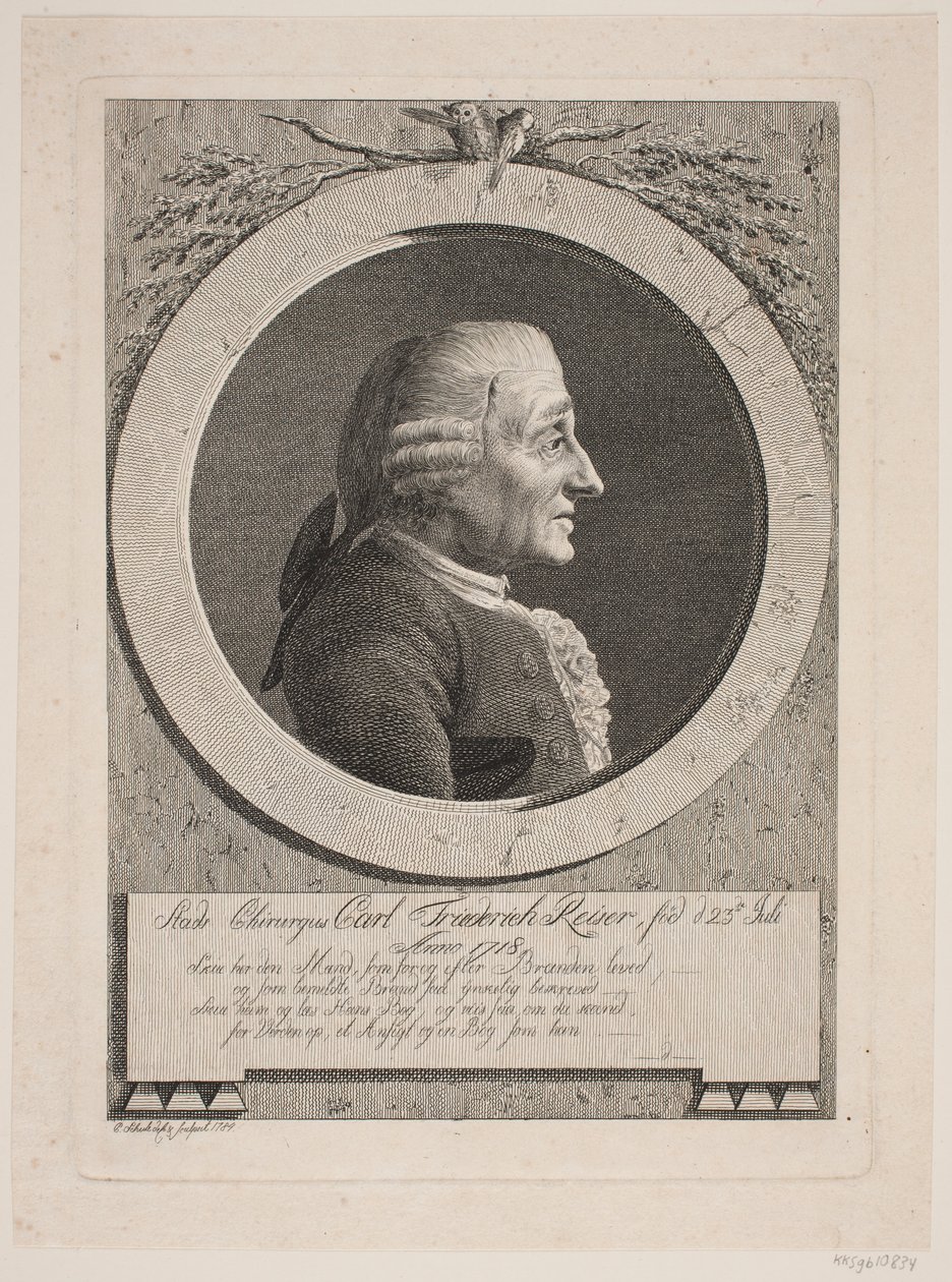 Chirurg C. F. Reiser door Georg Christian Schule