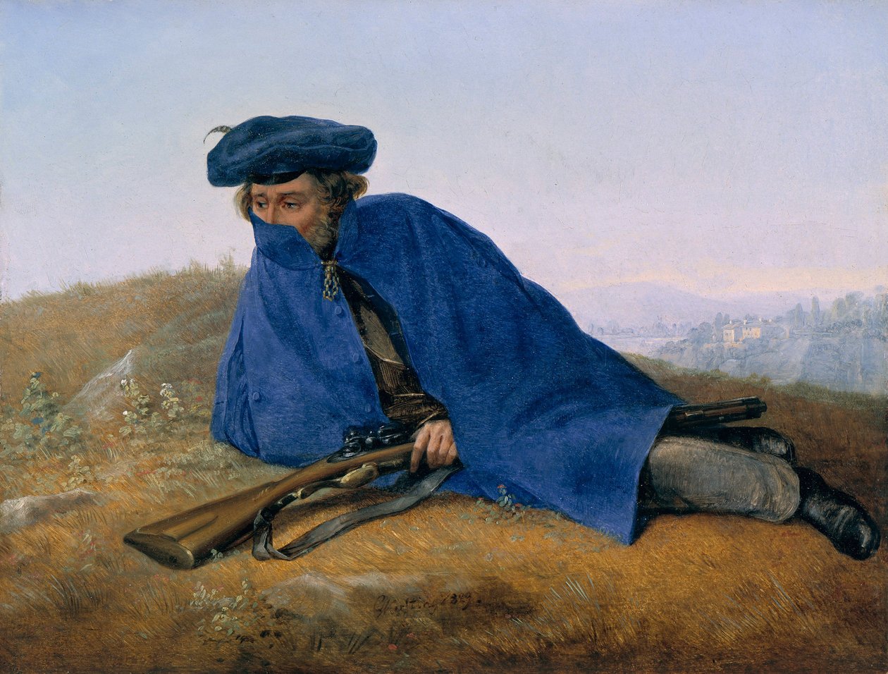 Wachtdienst door Georg Friedrich Kersting