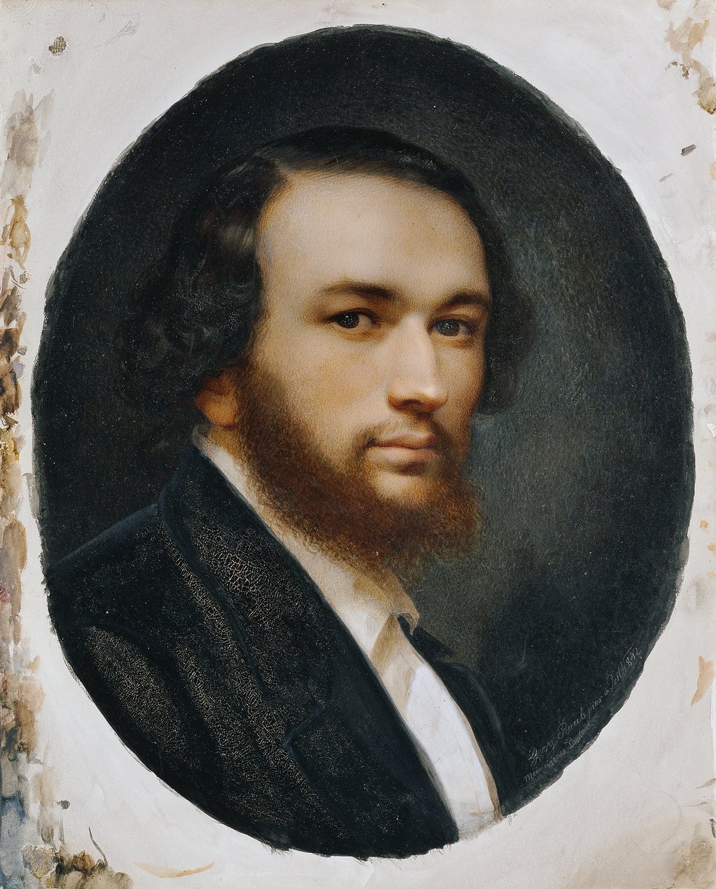Zelfportret door Georg Martin Ignaz Raab