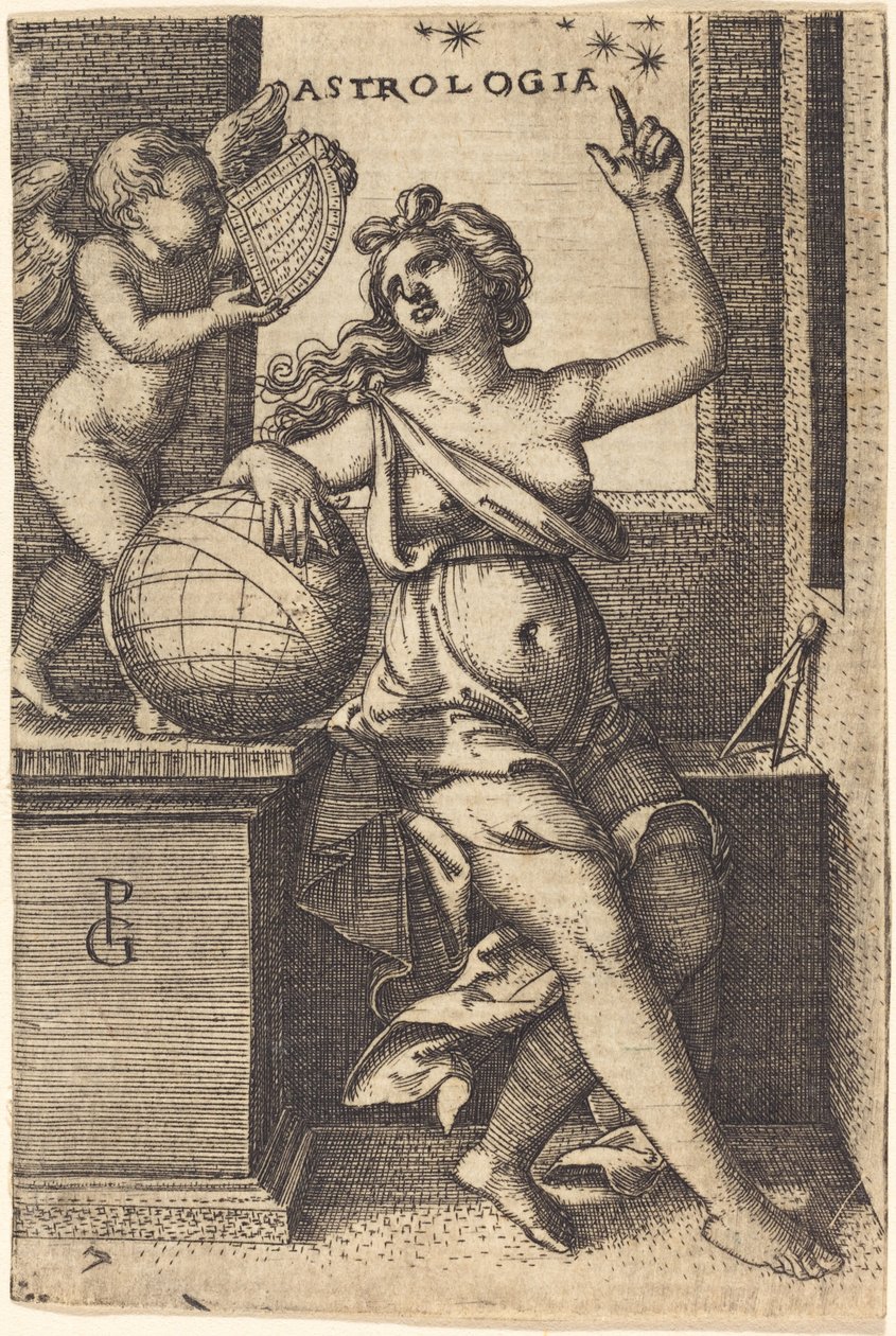 Astrologie door Georg Pencz