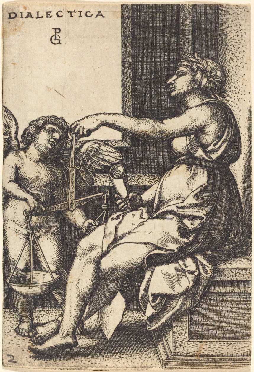 Dialectiek door Georg Pencz