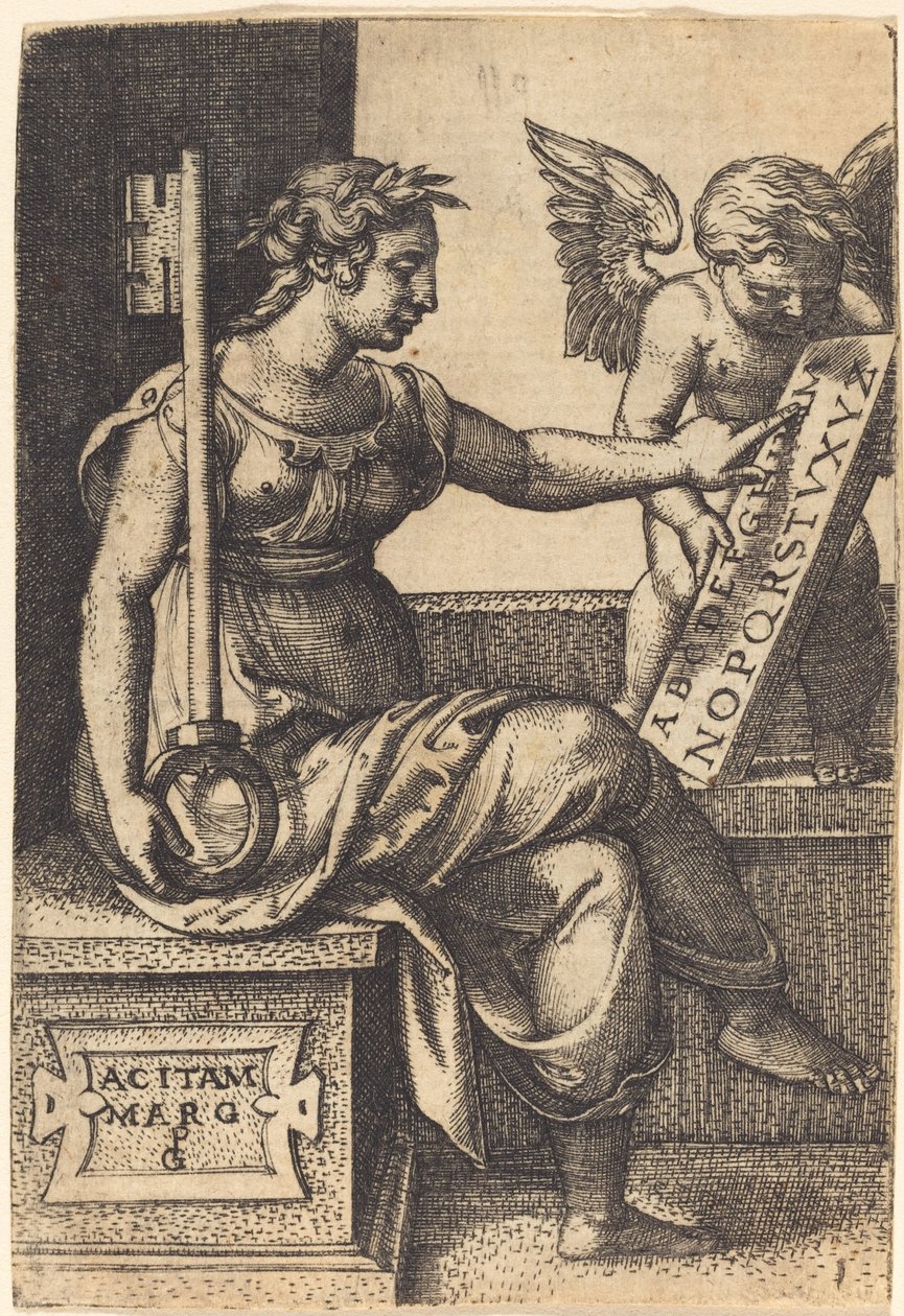 Grammatica door Georg Pencz